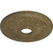 Ekena Millwork Bailey Medallion (Canopies up to 5 3/4"), 18"OD x 3 3/4"ID x 1 1/2"P, Mississippi Mud Crackle CM18BIMMC - alternate 2